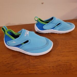 Speedo Toddler Boy's Hybrid Water Shoes Blue/Turquoise Size 5/6